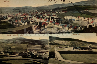 420 Kč BE Pohlednice Zdice TOVÁRNY, DOLY, CZE104955