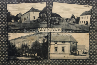 220 Kč BN Pohlednice Malkovice, CZE105242