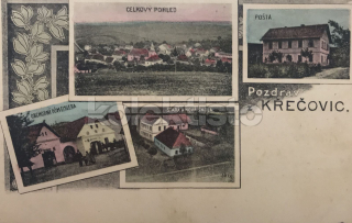 280 Kč BN Pohlednice Křečovice, CZE105265