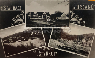 360 Kč BN Pohlednice Čtyřkoly, CZE105330