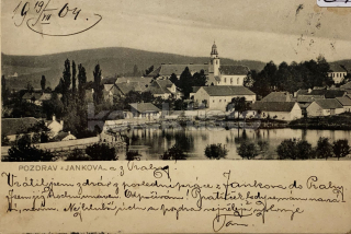 400 Kč BN Pohlednice Jankov, CZE105338