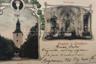 400 Kč BN Pohlednice Černíkovice, CZE105341