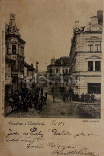 500 Kč BN Pohlednice Benešov, CZE105360