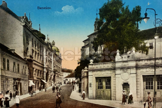 180 Kč BN Pohlednice Benešov, CZE105379