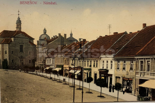 300 Kč BN Pohlednice Benešov, CZE105390