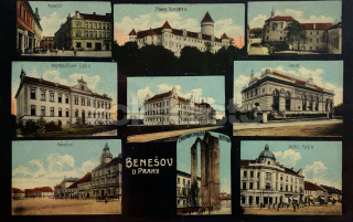 360 Kč BN Pohlednice Benešov, CZE105399