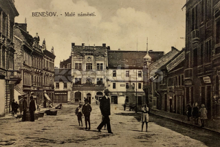 360 Kč BN Pohlednice Benešov, CZE105400
