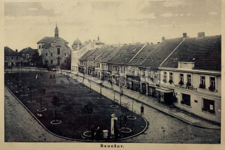 380 Kč BN Pohlednice Benešov, CZE105401
