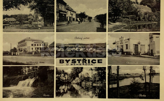 160 Kč BN Pohlednice Bystřice, CZE105406