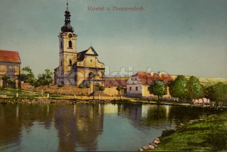 250 Kč BN Pohlednice Chocerady, CZE105418