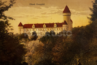 140 Kč BN Pohlednice Konopiště, CZE105427