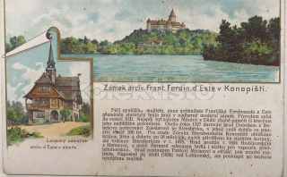 150 Kč BN Pohlednice Konopiště, CZE105429
