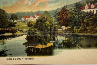 360 Kč BN Pohlednice Konopiště, CZE105436