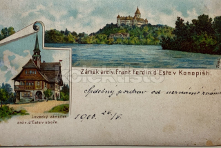 420 Kč BN Pohlednice Konopiště, CZE105437