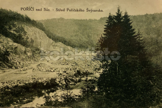 200 Kč BN Pohlednice Poříčí nad Sázavou, CZE105459