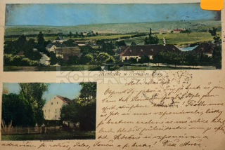 450 Kč BN Pohlednice Městečko u Poříčí nad Sázavou, CZE105465