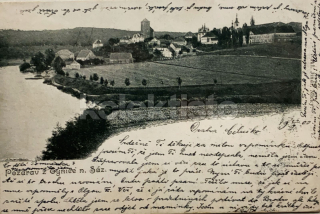 300 Kč BN Pohlednice Týnec nad Sázavou, CZE105471