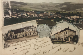 300 Kč BN Pohlednice Votice, CZE105478