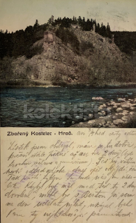 220 Kč BN Pohlednice Zbořený Kostelec, CZE105481