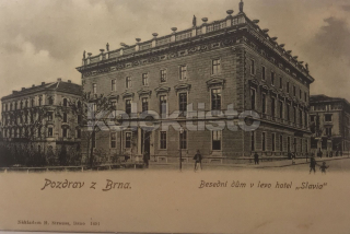 300 Kč BOM Pohlednice Brno HOTELY, CZE105780
