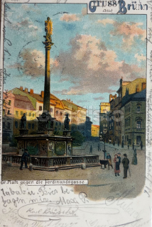 400 Kč BOM Pohlednice Brno, CZE105922