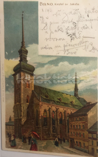 500 Kč BOM Pohlednice Brno, CZE106026