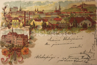 500 Kč BOM Pohlednice Brno, CZE106028
