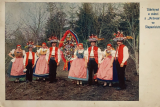 100 Kč BOV Pohlednice Šlapanice KROJE, CZE106104