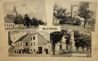 250 Kč BOV Pohlednice Blučina POMNÍKY, CZE106149