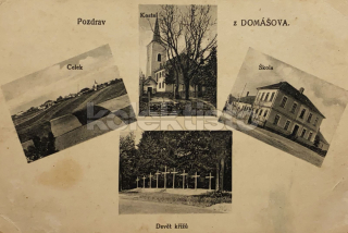 380 Kč BOV Pohlednice Domašov, CZE106204