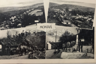 420 Kč BOV Pohlednice Mokrá POMNÍKY, CZE106224