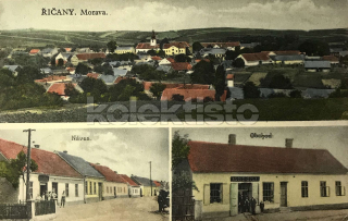 420 Kč BOV Pohlednice Říčany na Moravě OBCHODY, CZE106239