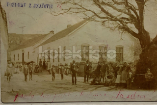 460 Kč BOV Pohlednice Jinačovice pomačkaná, CZE106250