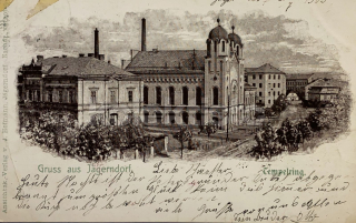 1500 Kč BR Pohlednice Krnov SYNAGOGY, SYNAGOGY ZBYTEK, CZE106364