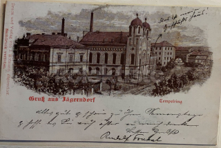 4000 Kč BR Pohlednice Krnov SYNAGOGY, CZE106476