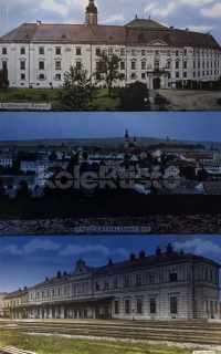 420 Kč BR Pohlednice Bruntál NÁDRAŽÍ, CZE106484