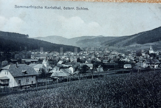 420 Kč BR Pohlednice Karlovice, CZE106495