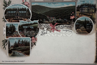 700 Kč BR Pohlednice Karlova Studánka, CZE106547