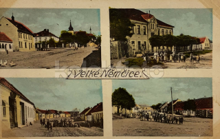 350 Kč BV Pohlednice Velké Němčice, CZE106595