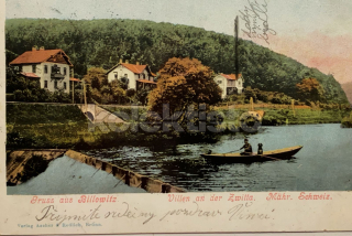 460 Kč BV Pohlednice Velké Bílovice, CZE106637