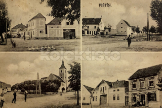 280 Kč CB Pohlednice Pištín, CZE106847