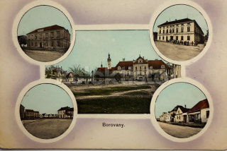 300 Kč CB Pohlednice Borovany, CZE106852