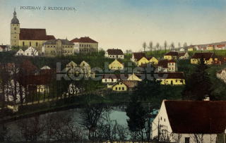 350 Kč CB Pohlednice Rudolfov, CZE106869