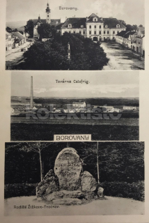 420 Kč CB Pohlednice Borovany, CZE106900
