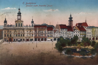 140 Kč CB Pohlednice České Budějovice, CZE107038