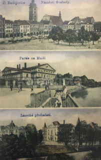 140 Kč CB Pohlednice České Budějovice, CZE107040