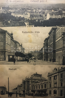 140 Kč CB Pohlednice České Budějovice, CZE107043