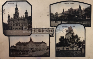 160 Kč CB Pohlednice České Budějovice, CZE107050