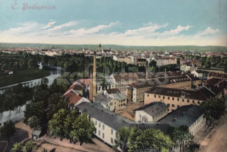 180 Kč CB Pohlednice České Budějovice, CZE107070