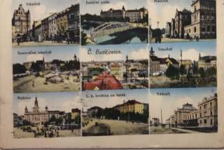 180 Kč CB Pohlednice České Budějovice, CZE107074